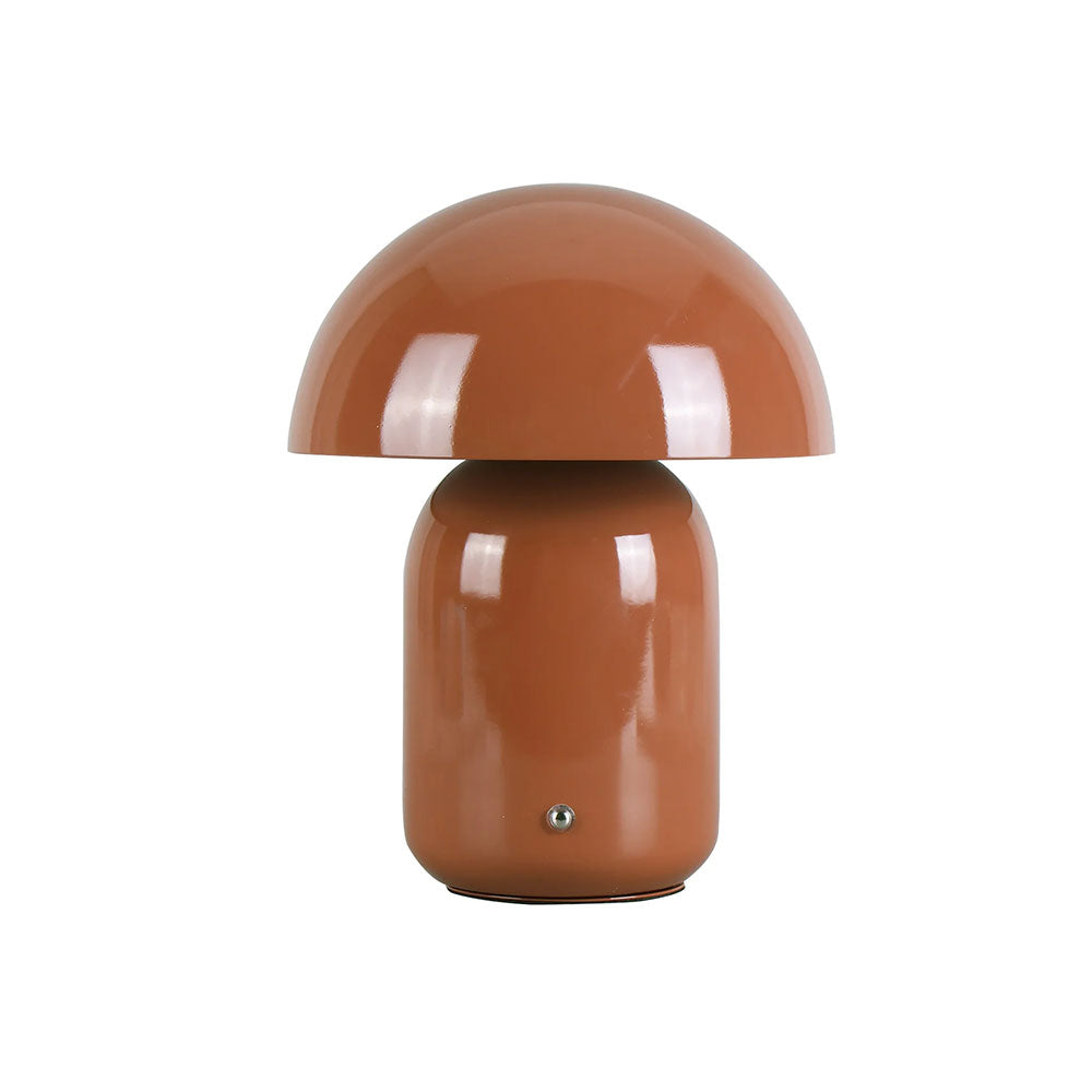 Mushroom LED CCT Dimmable USB Rechargeable Touch Table Lamp Clay - LL-LED-29C
