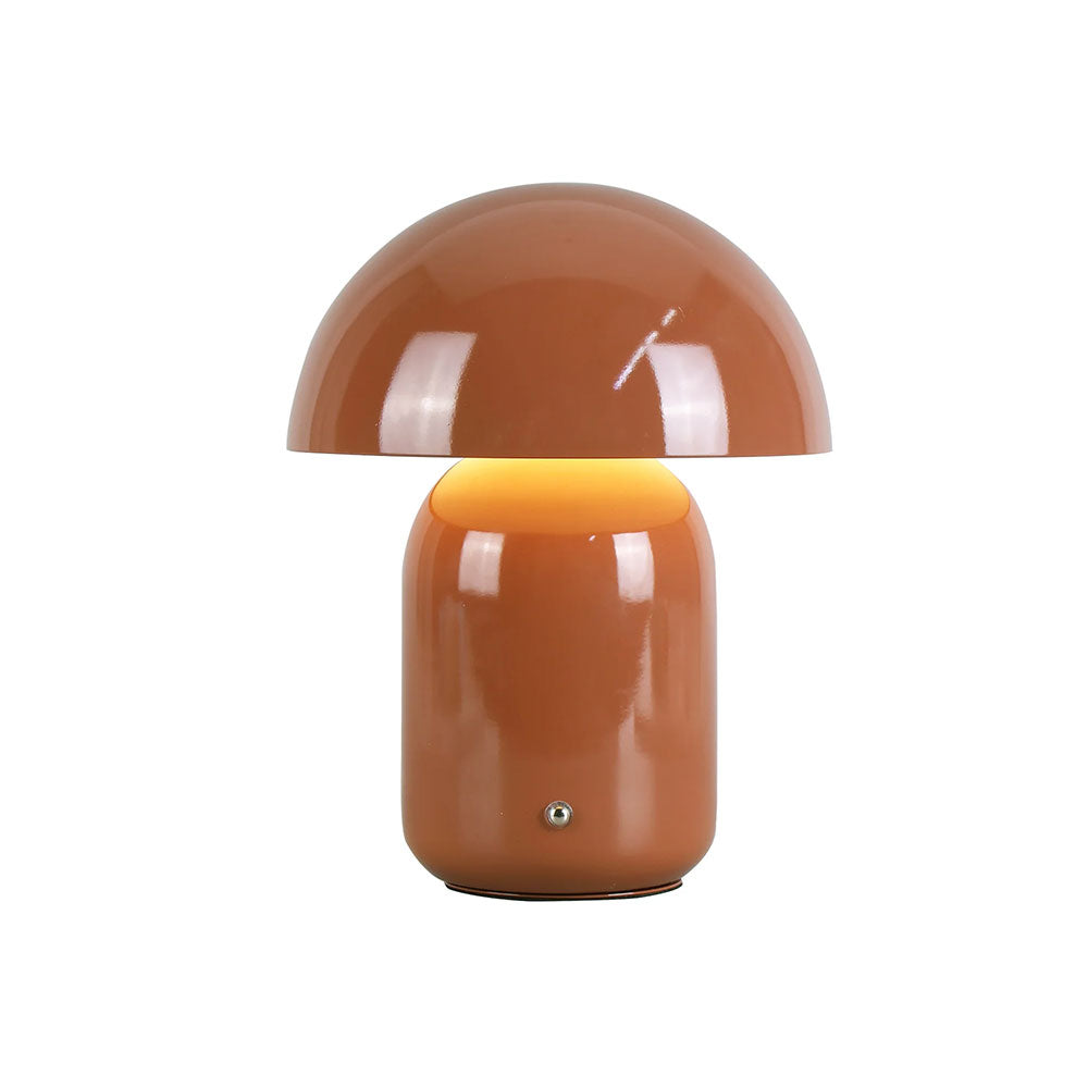 Mushroom LED CCT Dimmable USB Rechargeable Touch Table Lamp Clay - LL-LED-29C