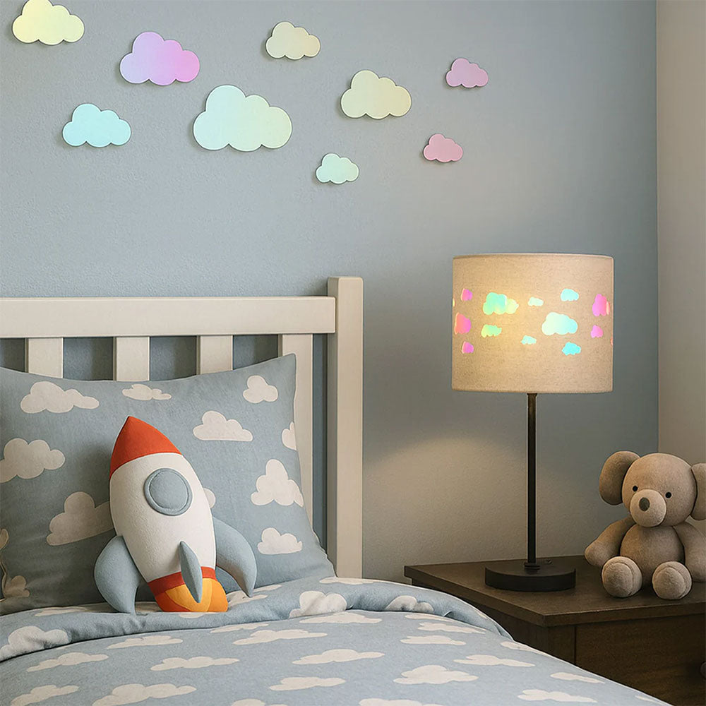 Kiki Rechargeable Touch Dimmable LED Cloud Table Lamp Black - LL-LED-30C