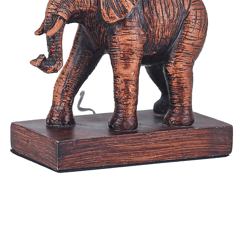 Mother & Calf Elephant LED Table Lamp Brushed Bronze - LL-LED-31