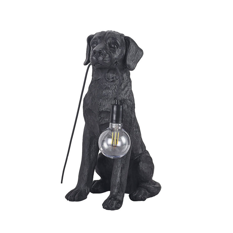 Golden Retriever LED Table Lamp Black - LL-LED-33B