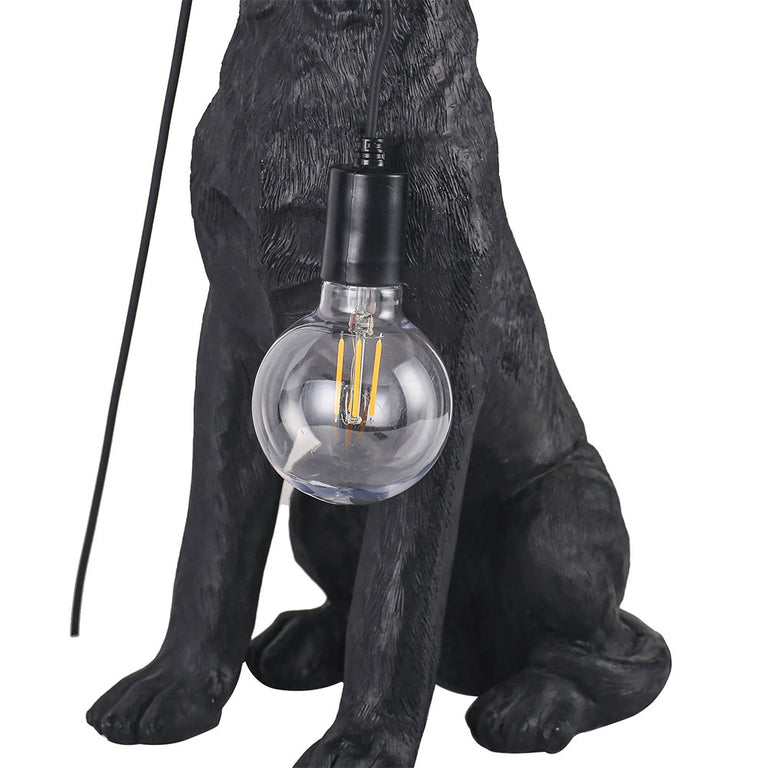 Golden Retriever LED Table Lamp Black - LL-LED-33B