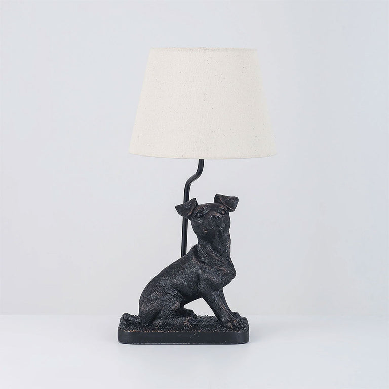 Jack Russell LED Table Lamp Black - LL-LED-34