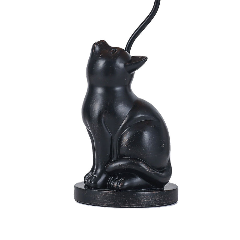 Upward-Looking Cat LED Table Lamp Black - LL-LED-35