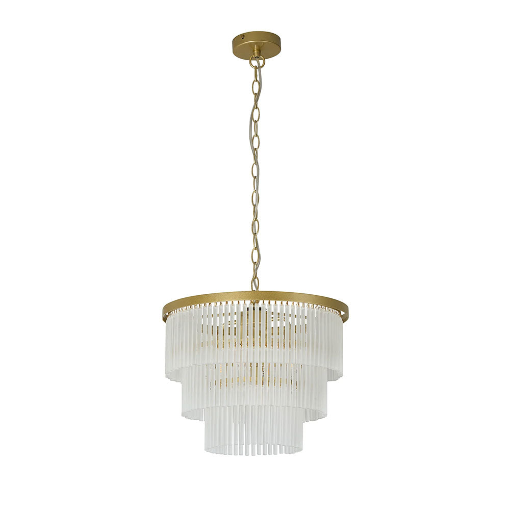 Greer 4 Light Chandelier Gold - LL002CH117