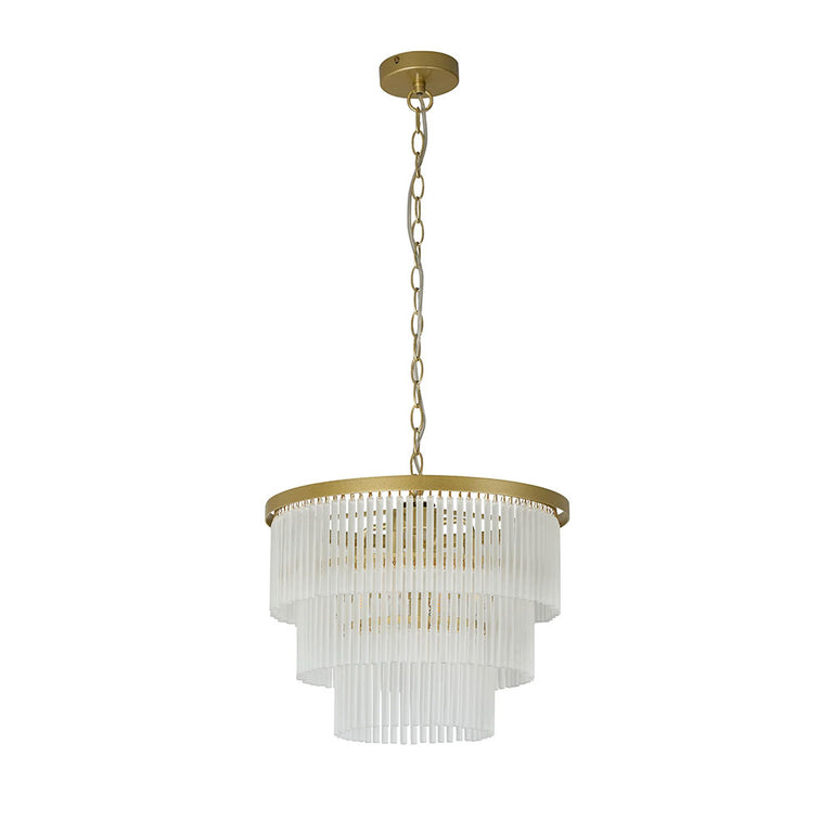 Greer 4 Light Chandelier Gold - LL002CH117