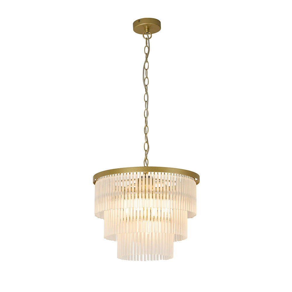 Greer 4 Light Chandelier Gold - LL002CH117
