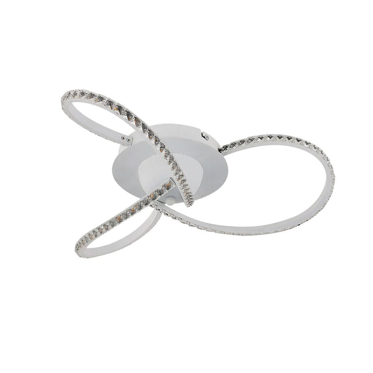 Irie Dimmable 3 Light LED Ceiling Light White - LL002CL011W