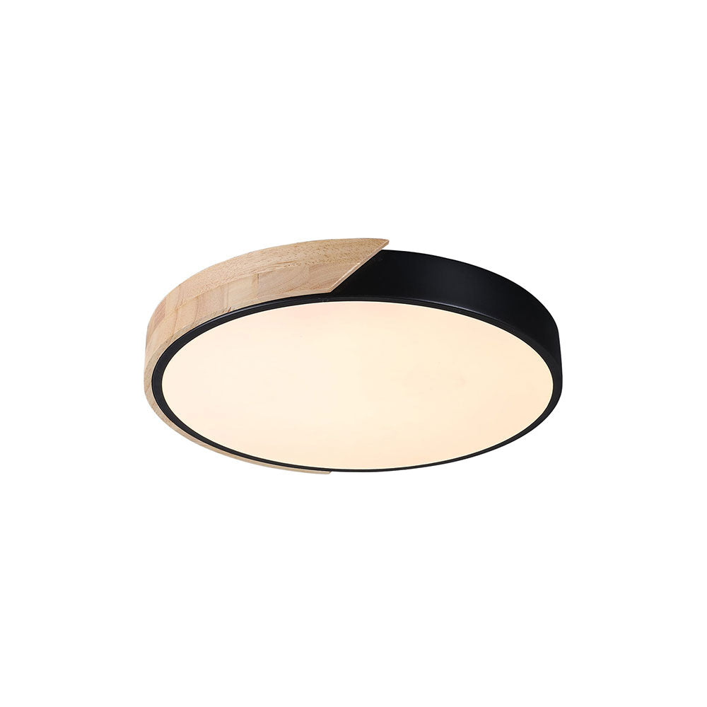 Celestia 24W Large LED Oyster Black / Tri-Colour- LL002CL124LB