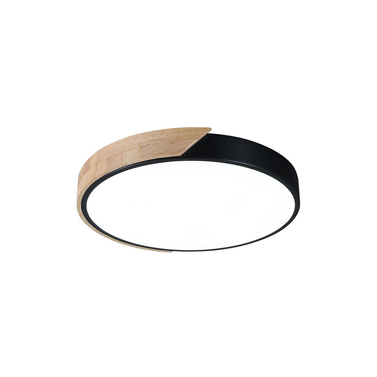 Celestia 24W Large LED Oyster Black / Tri-Colour- LL002CL124LB