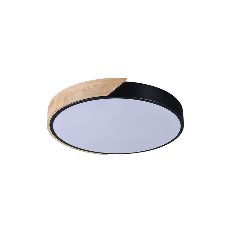 Celestia 24W Large LED Oyster Black / Tri-Colour- LL002CL124LB