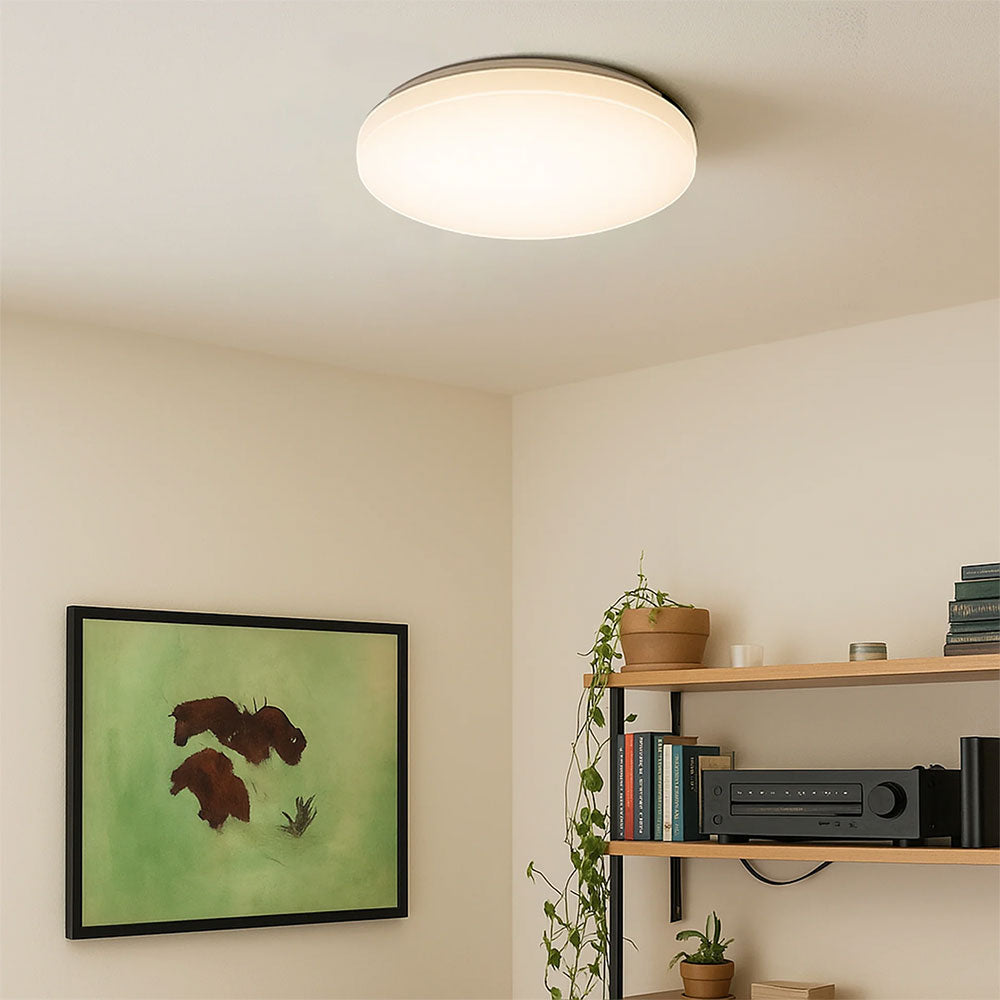 Elaine Tri Colour Dimmable Flush Mount LED Ceiling Light Large - LL002CL134L