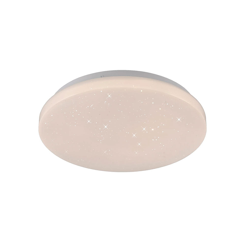 Starry Glow Tri Colour Dimmable Flush Mount LED Ceiling Light Large - LL002CL135L