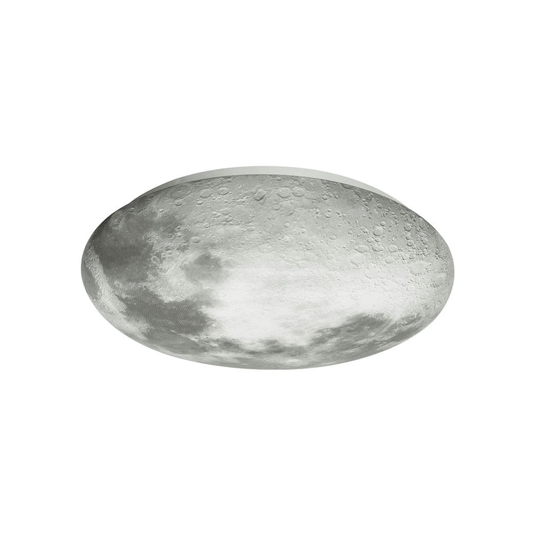 Luna Moon Tri Colour Dimmable Flush Mount LED Ceiling Light Large - LL002CL136L