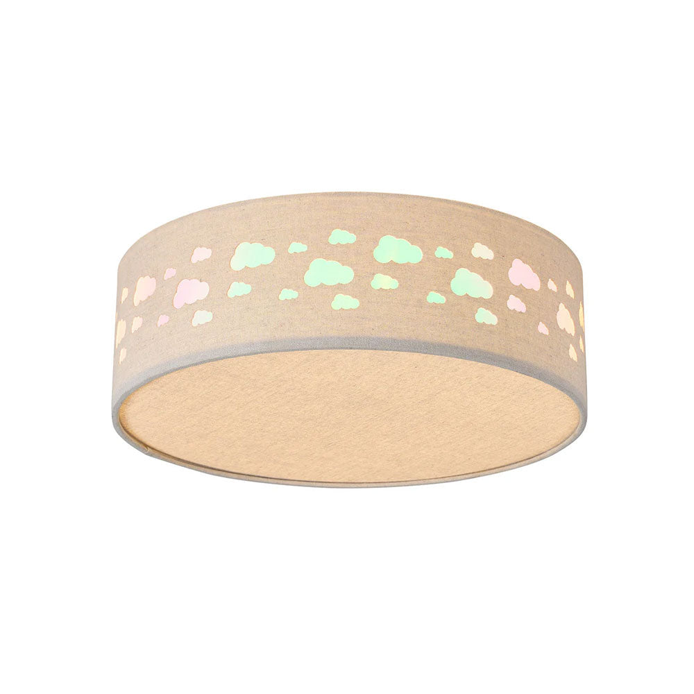 Kiki LED Flush Mount Light Cloud White - LL002CL137C