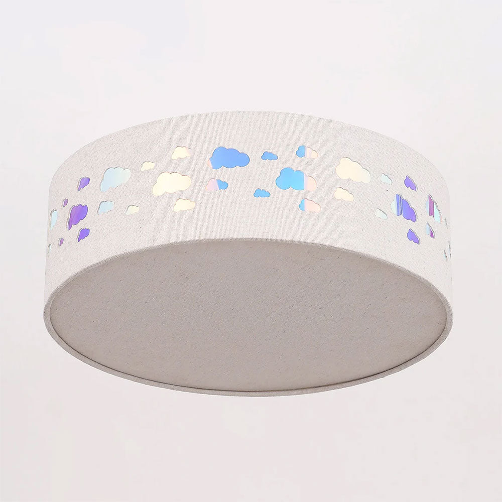 Kiki LED Flush Mount Light Cloud White - LL002CL137C