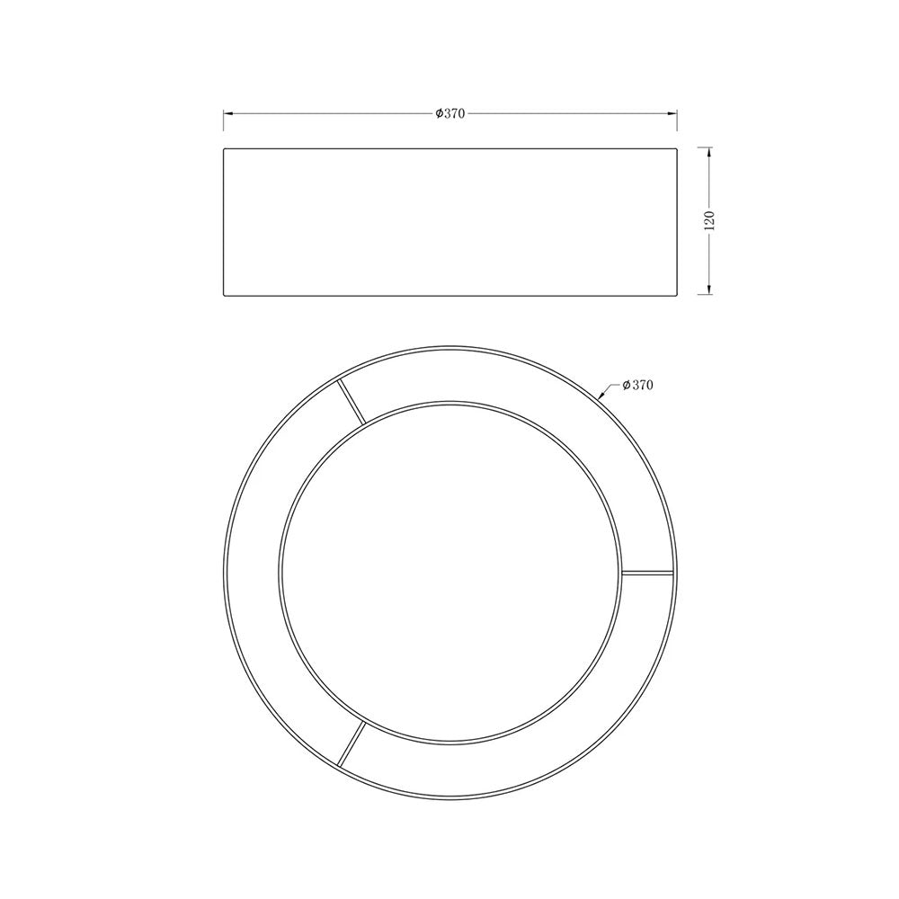 Kiki LED Flush Mount Light Star White - LL002CL137S