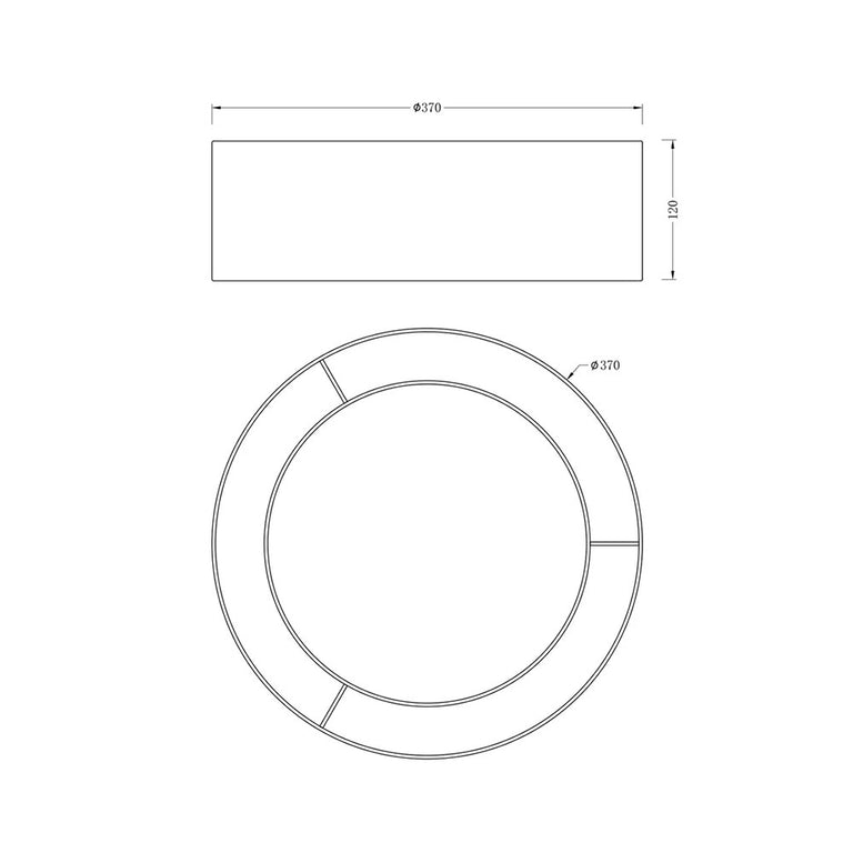 Kiki LED Flush Mount Light Star White - LL002CL137S