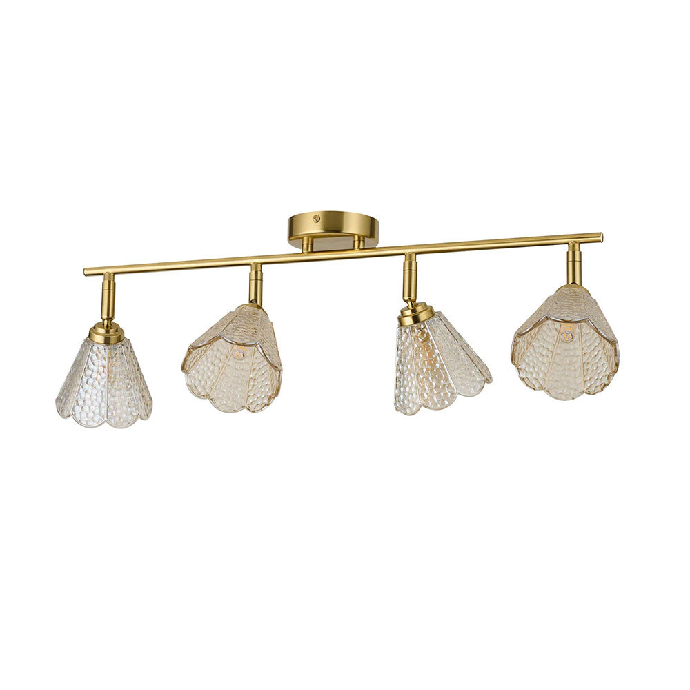 Coraline 4lt Linear Ceiling Light Champagne - LL002CL138CH