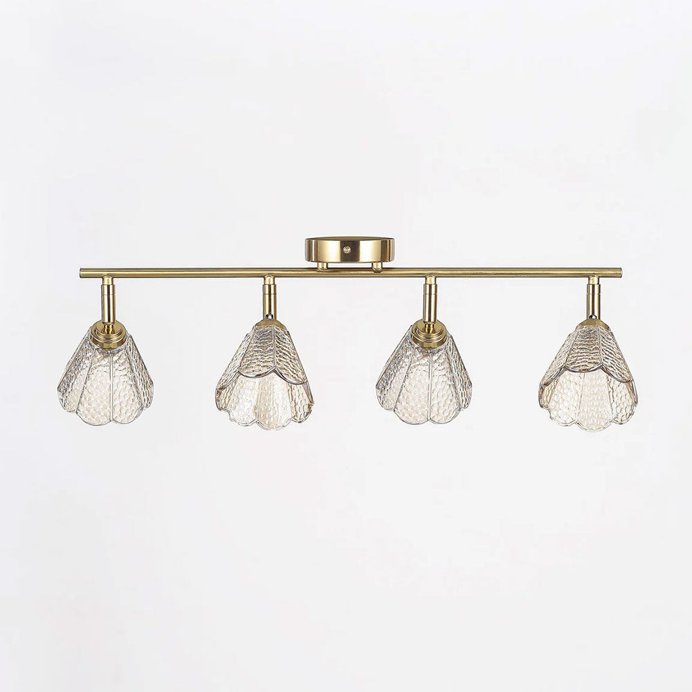 Coraline 4lt Linear Ceiling Light Champagne - LL002CL138CH
