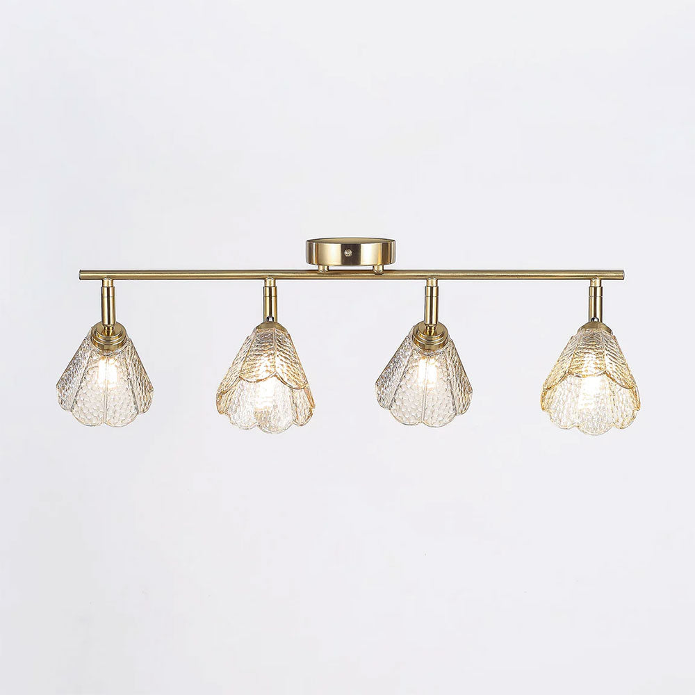Coraline 4lt Linear Ceiling Light Champagne - LL002CL138CH