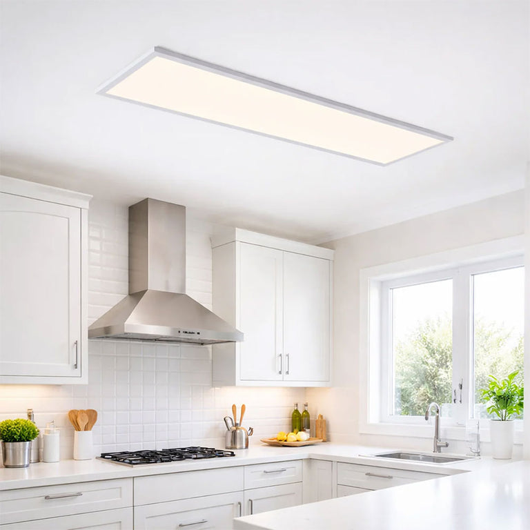Maiken LED CCT Panel Light Large White - LL002CL140L