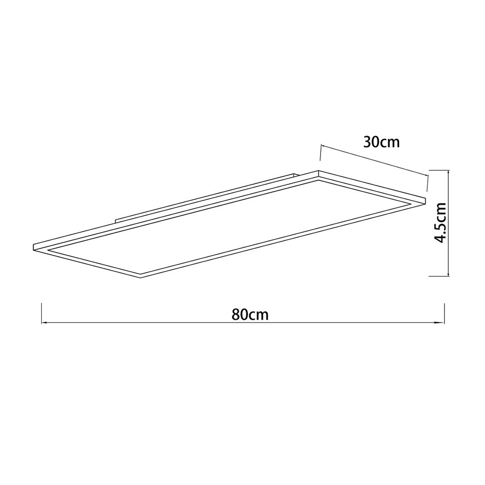 Maiken LED CCT Panel Light Small White - LL002CL140S