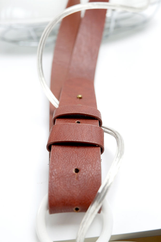 Matrix 1 Light Pendant Belt Suspension White - LL002PL030W