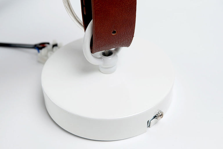 Matrix 1 Light Pendant Belt Suspension White - LL002PL030W
