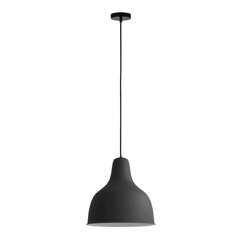 Toronto 1 Light Pendant Black - LL002PL035BK