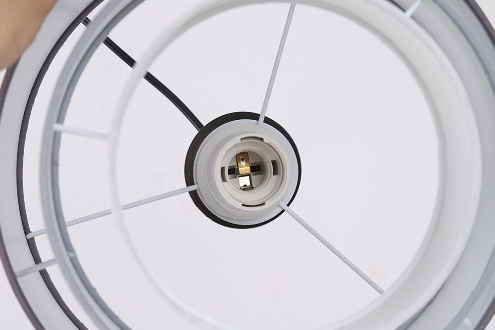 Isabelle 1 Light Pendant Grey - LL002PL045GR