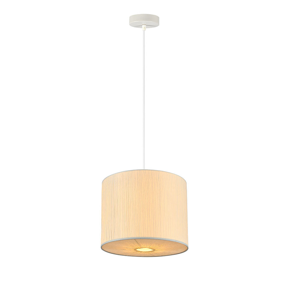 Ingrid 1 Light Pendant Small White - LL002PL052S