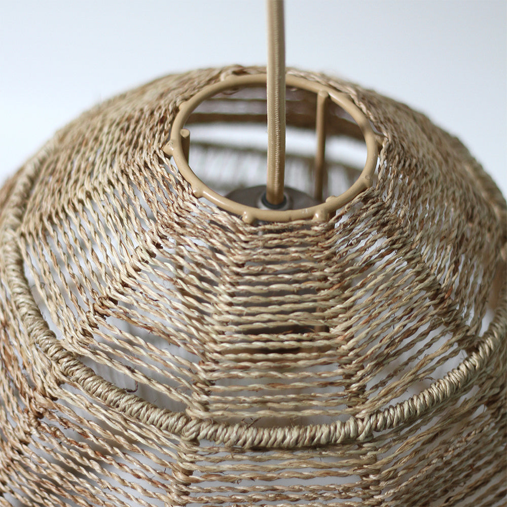 Tilda Natural Hemp Pendant - LL002PL062