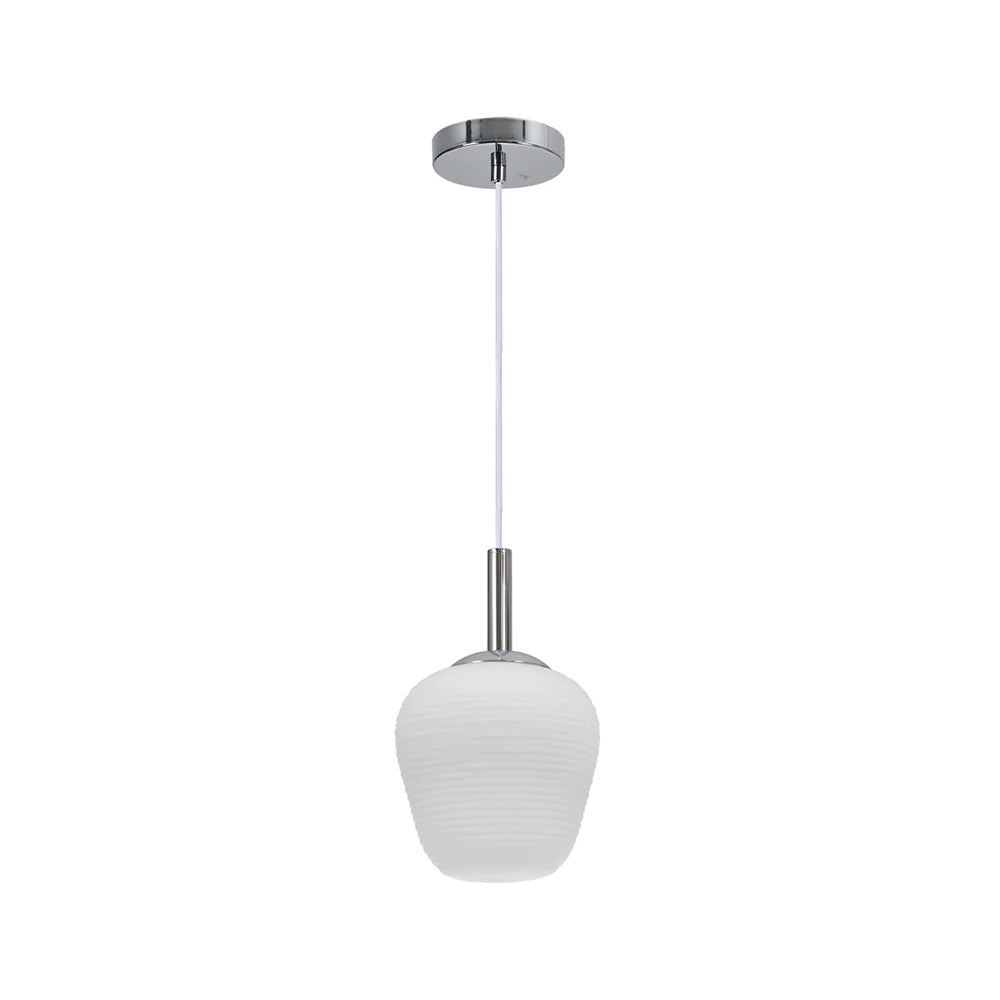 Annika Glass Pendant Light Chrome - LL002PL066
