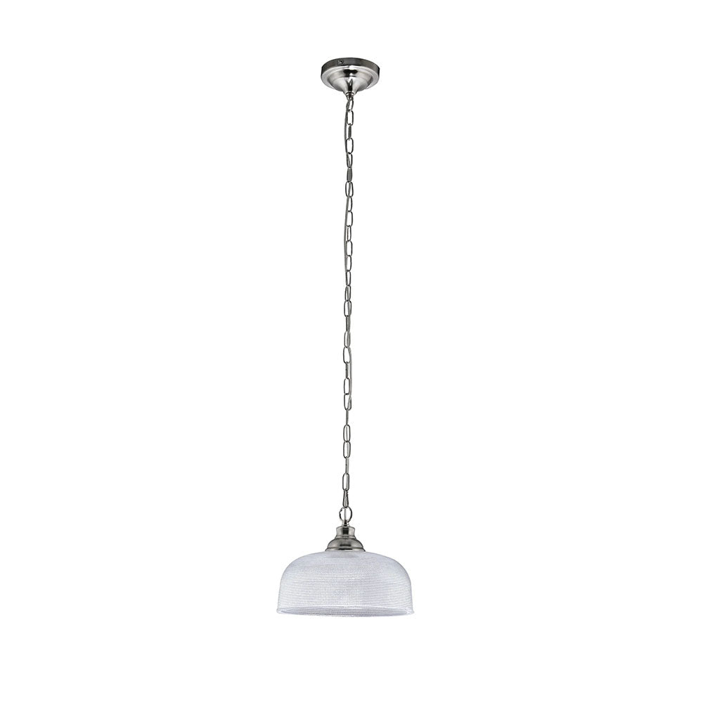 Aviva 1 Light Pendant Satin Chrome - LL002PL103