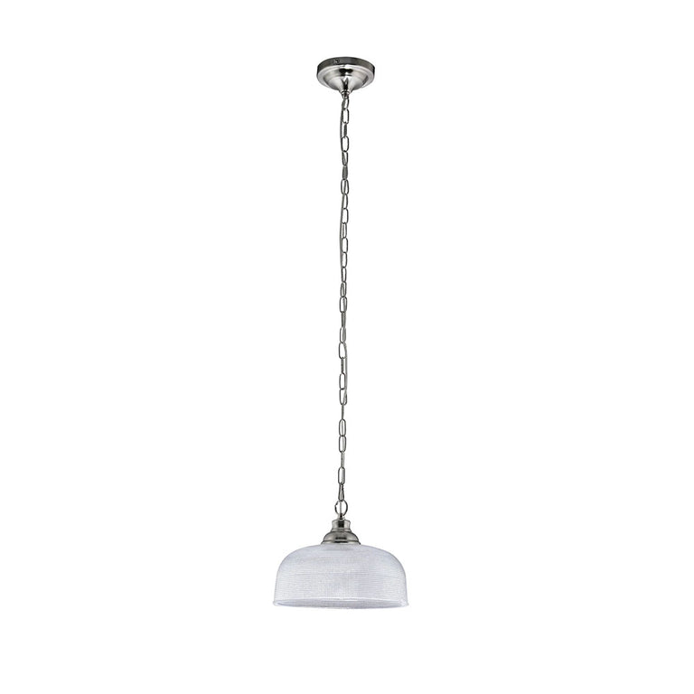 Aviva 1 Light Pendant Satin Chrome - LL002PL103