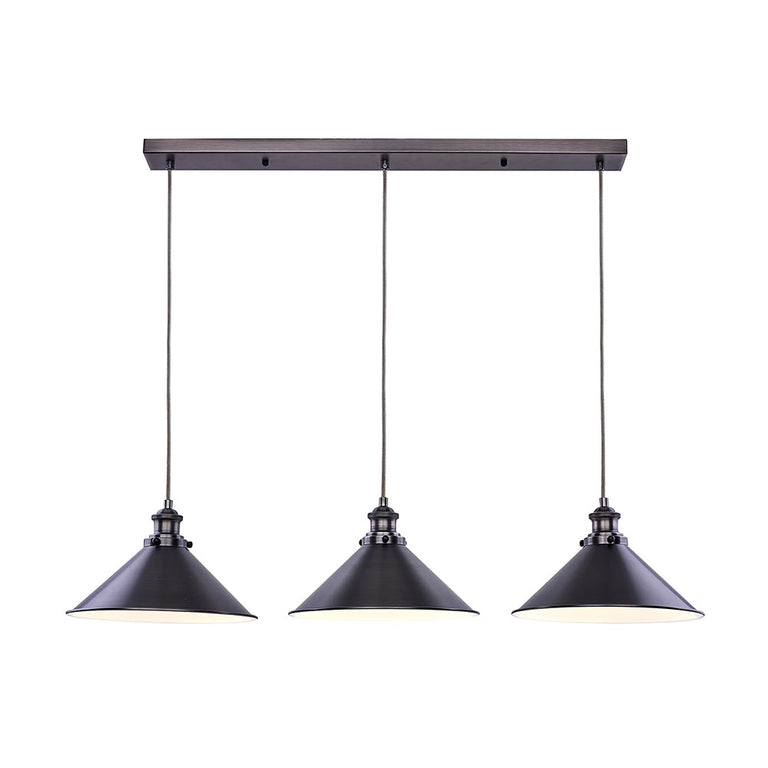 Brightyts 3 Light Pendant Pewter - LL002PL110