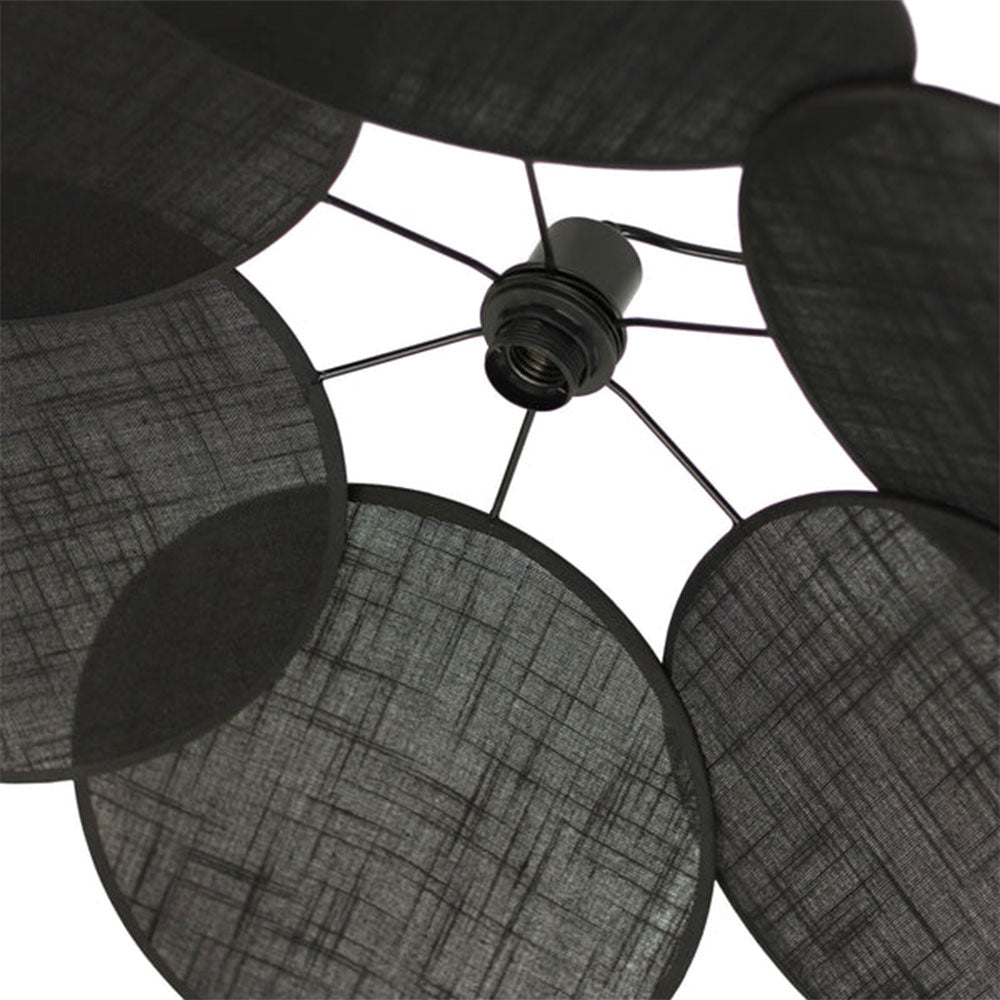 Flora Pendant Light Black - LL002PL137B
