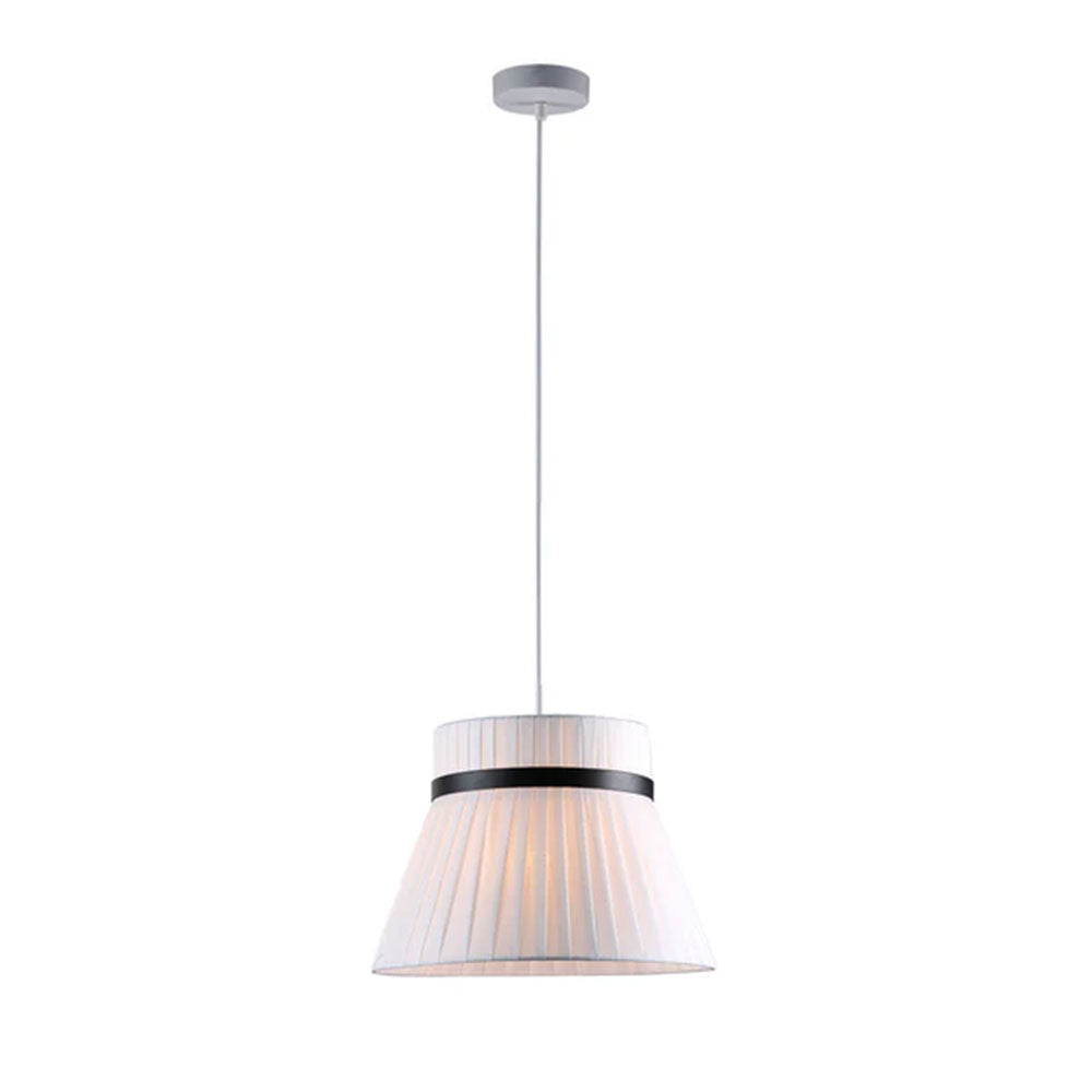 Bellina White Pendant Large / Short Bell Light  - LL002PL143L