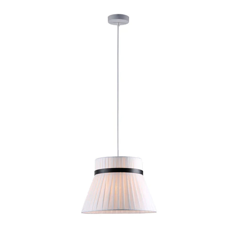 Bellina White Pendant Large / Short Bell Light  - LL002PL143L