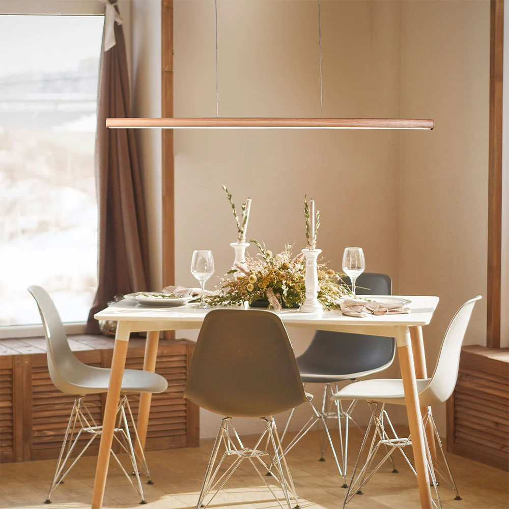 Freya 22W LED Pendant Light Small Natural / Tri-Colour - LL002PL152S