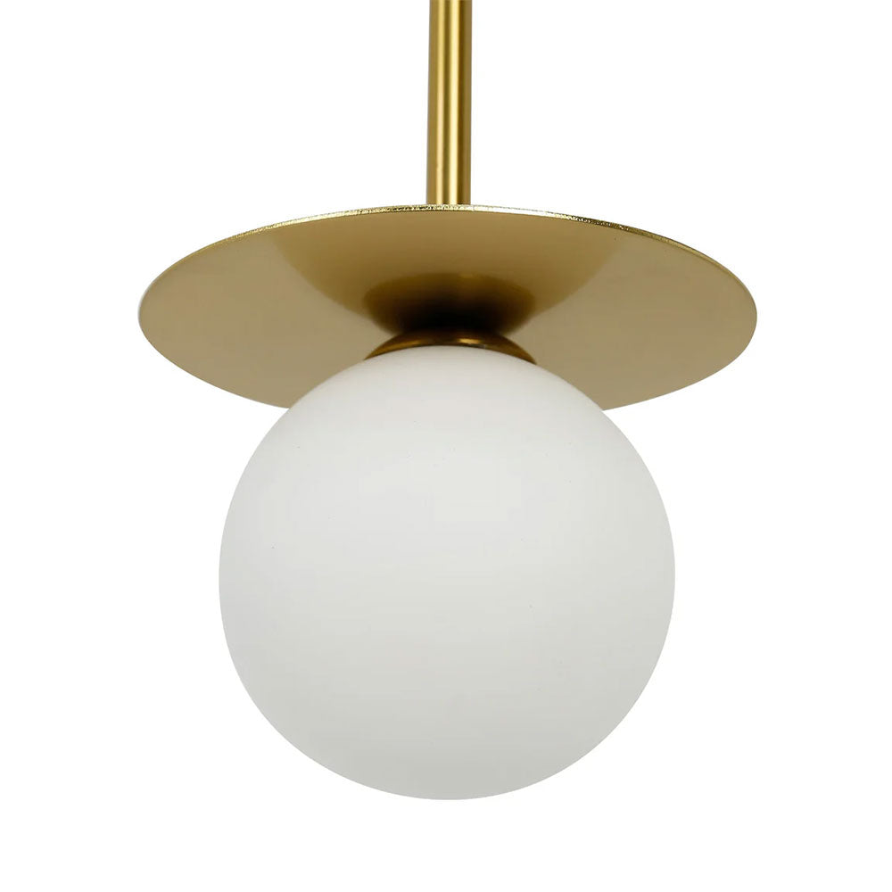 Ophelia 5lt Pendant Brass - LL002PL170