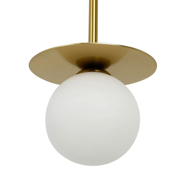 Ophelia 5lt Pendant Brass - LL002PL170