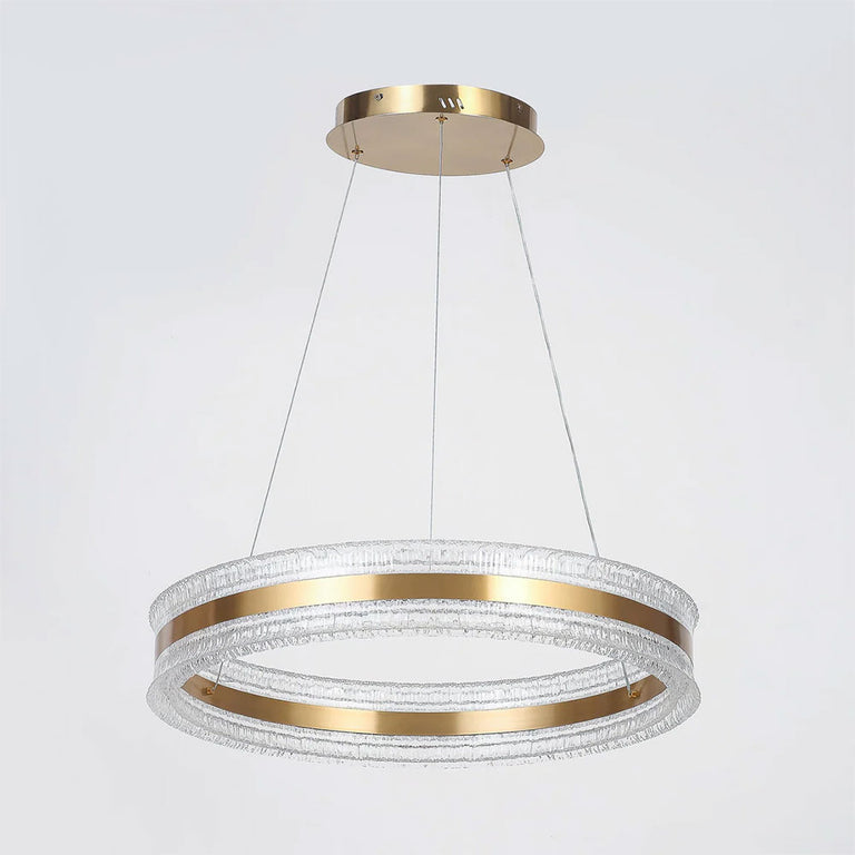 Apex Inbuilt LED CCT Halo Pendant Brass - LL002PL172