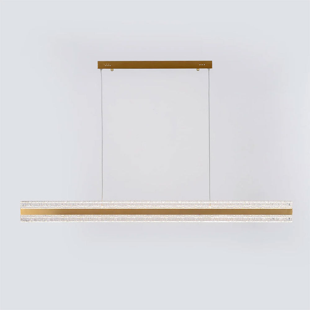 Apex Inbuilt LED CCT Linear Pendant Brass - LL002PL173
