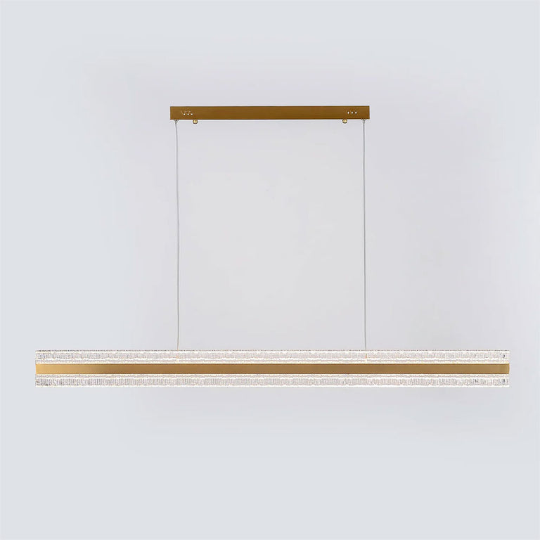 Apex Inbuilt LED CCT Linear Pendant Brass - LL002PL173