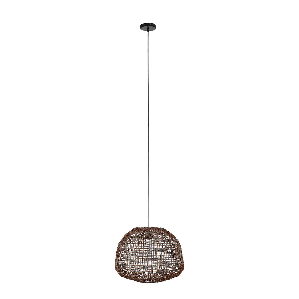 Nerina Rattan Pendant Large Brown - LL002PL175L