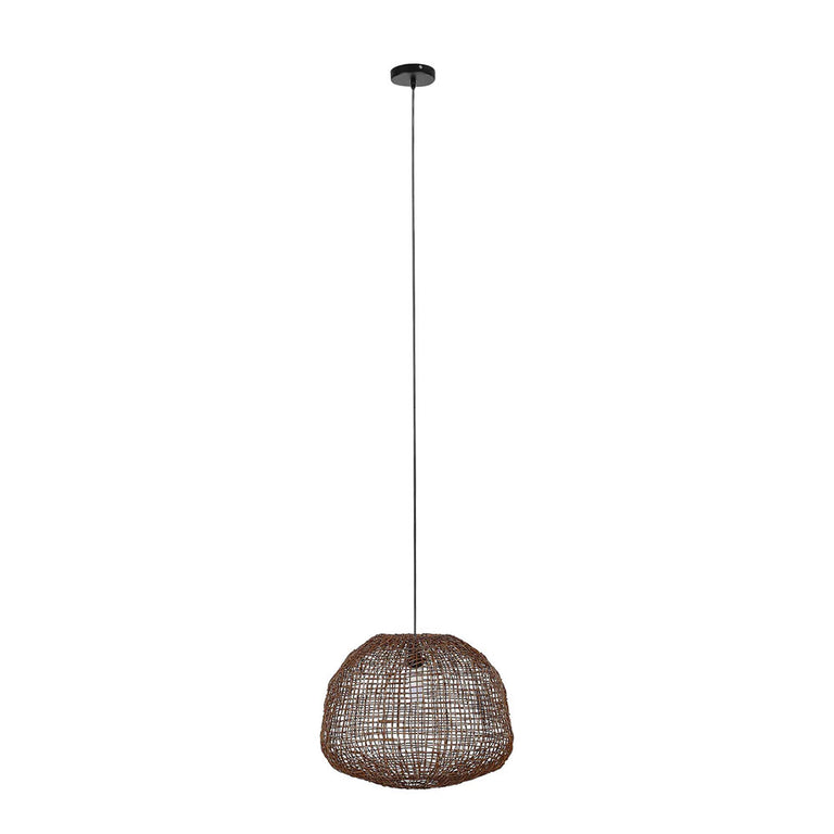 Nerina Rattan Pendant Large Brown - LL002PL175L