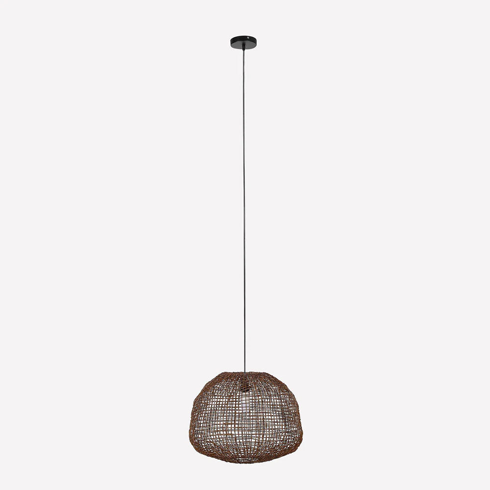 Nerina Rattan Pendant Large Brown - LL002PL175L