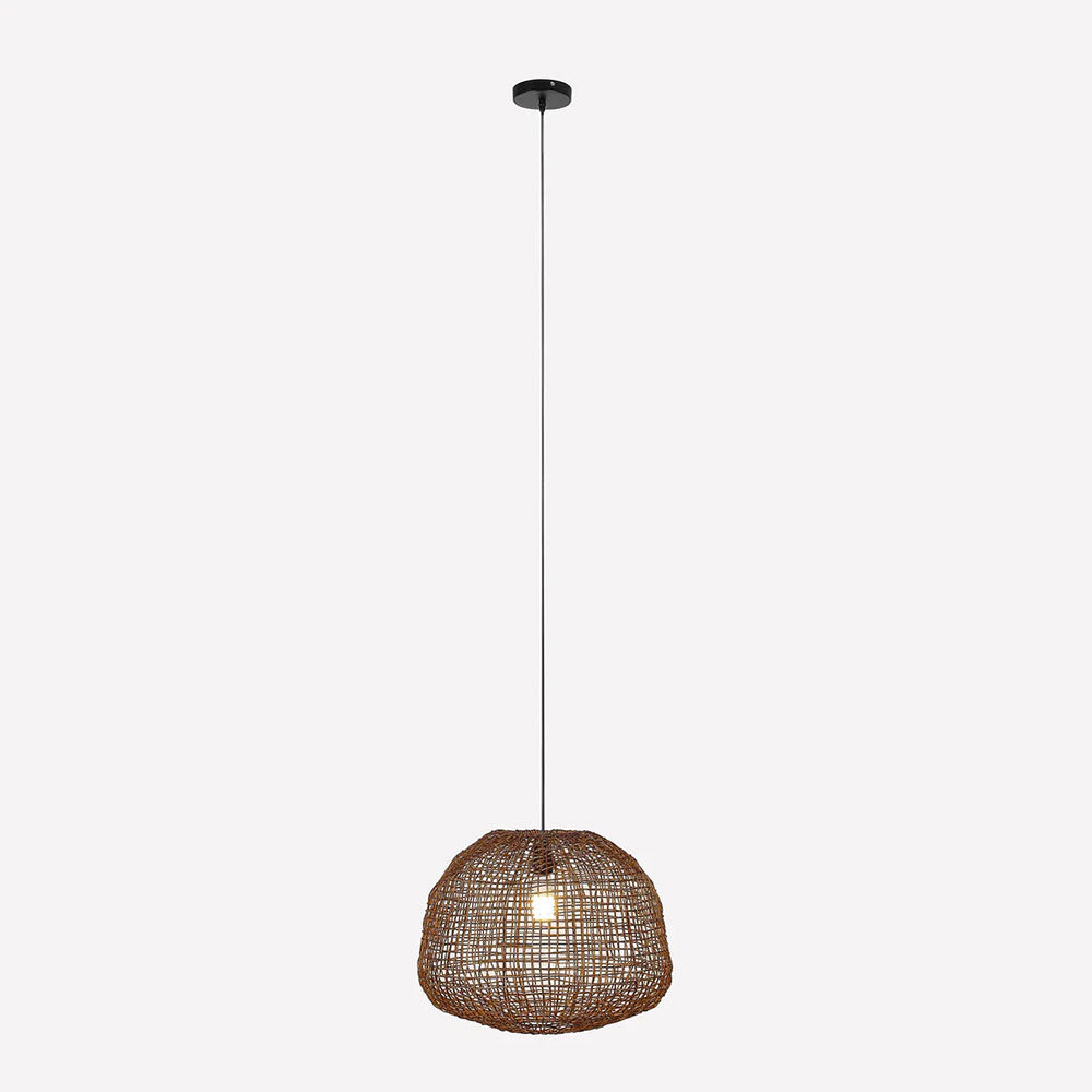 Nerina Rattan Pendant Large Brown - LL002PL175L